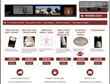 Tablet Screenshot of chateauhautsurget.com